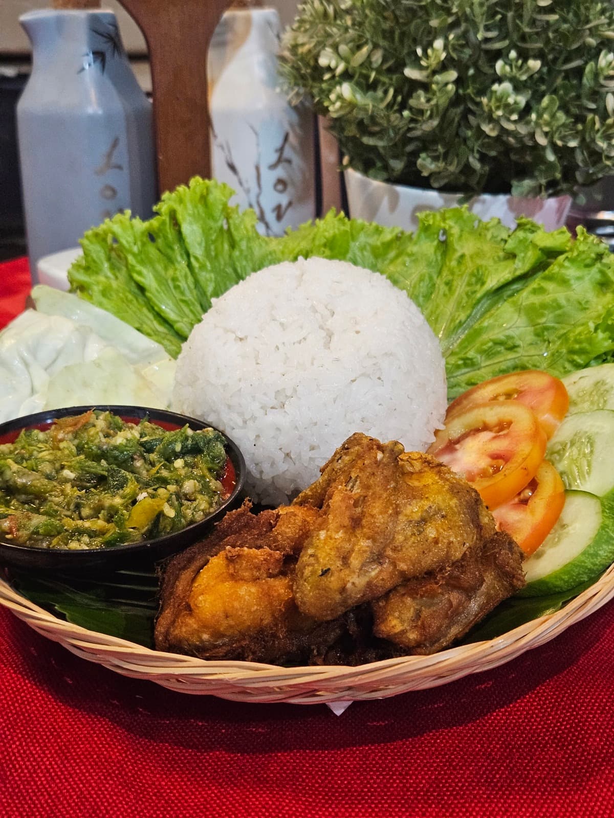 Nasi Ayam Goreng Dada